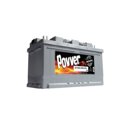 POVVER 12 V 80 AH Akü